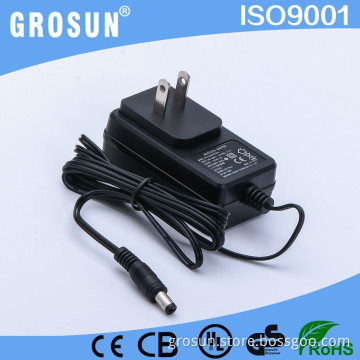 Efficiency Level V 12v 1a Wall Switching Power Adaptor with US Plug